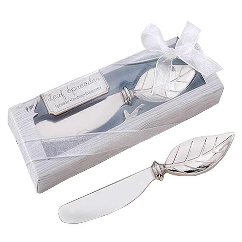 Polished stainless steel butter knife, suitable for spreading butter, cheese, and jam.