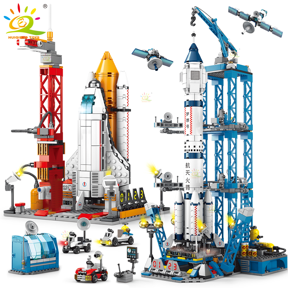 Space Aviation Manned Rocket Building Blocks SUNDOA ☼ Shopping